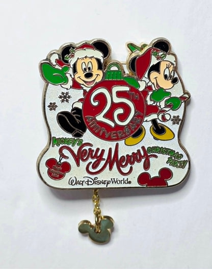 Mickey and Minnie Mouse - 25th anniversary of Mickey's Very Merry Christmas Party
