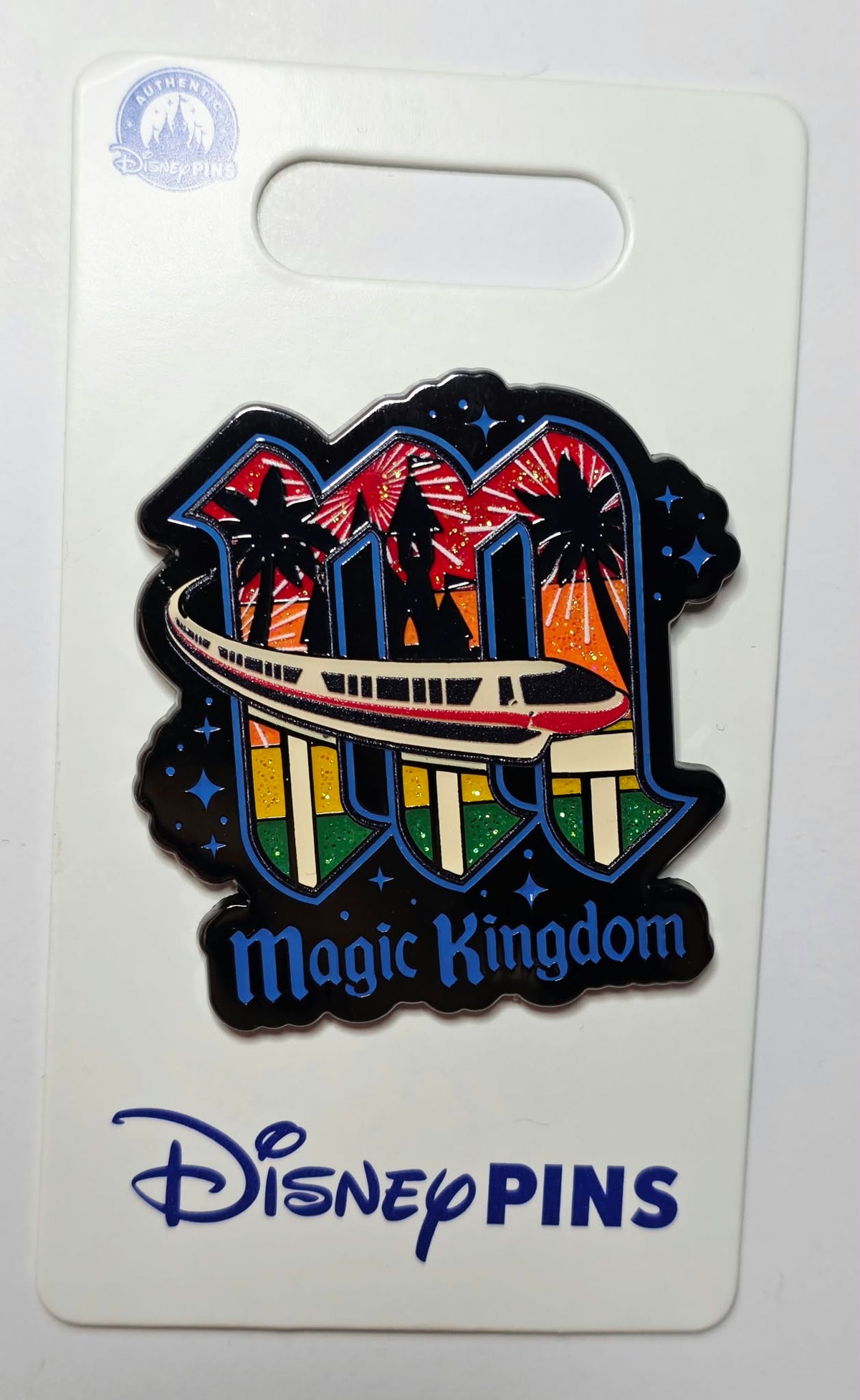 Magic Kingdom "M" with Monorail