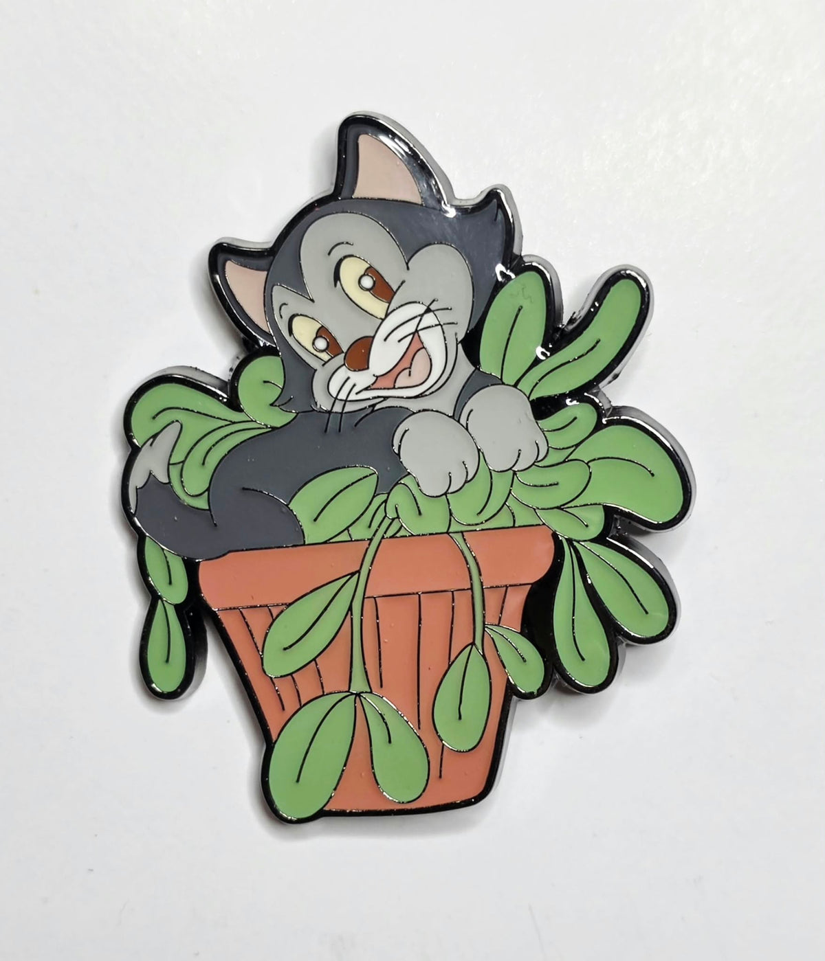 Pinocchio -  Figaro - Disney Cats in Planters