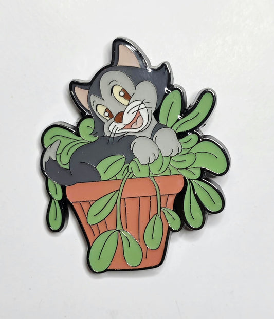 Pinocchio -  Figaro - Disney Cats in Planters