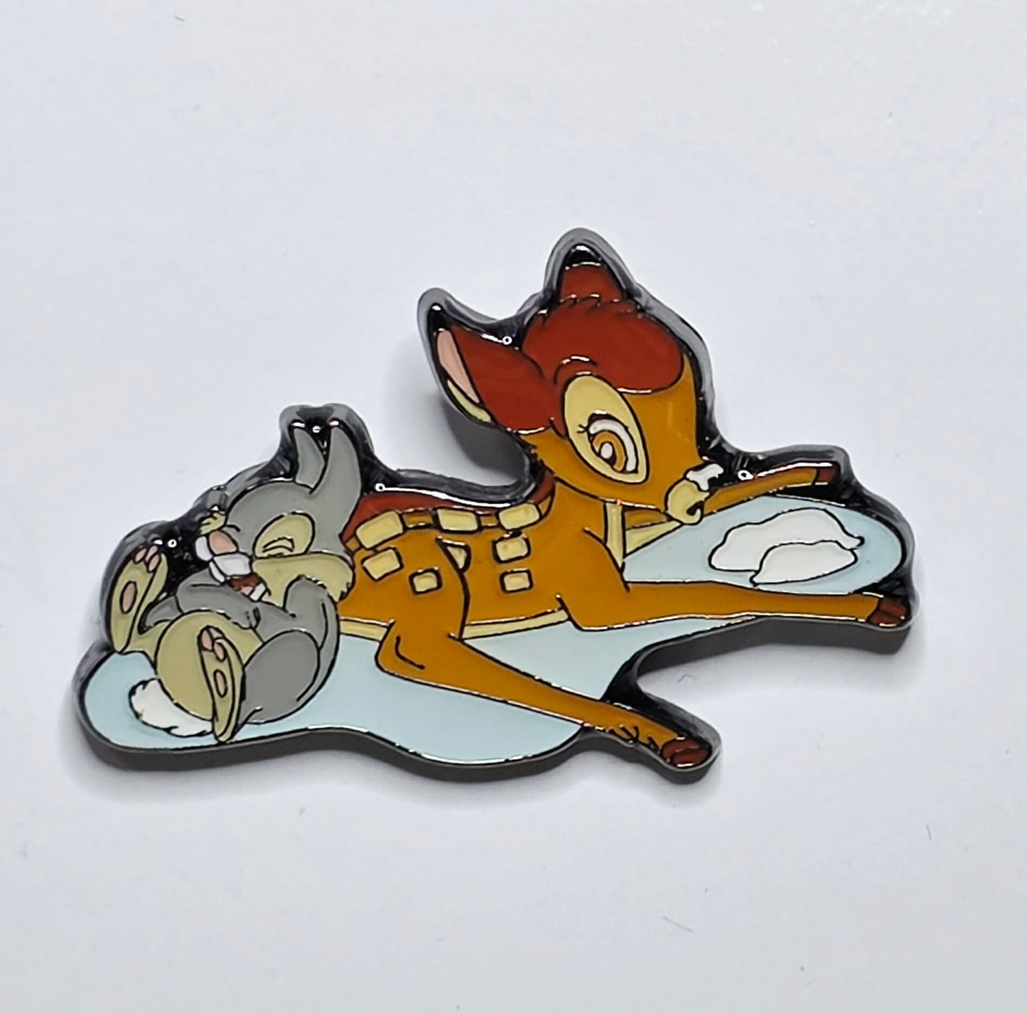 Bambi and Thumper together on ice