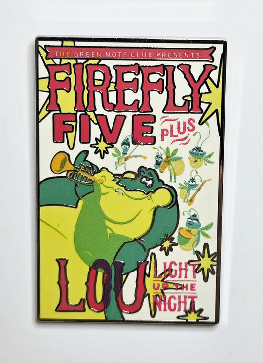 Tiana's Bayou Adventure "Firefly Five Plus Lou"