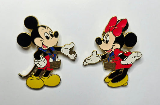 Mickey and Minnie Trading Pins