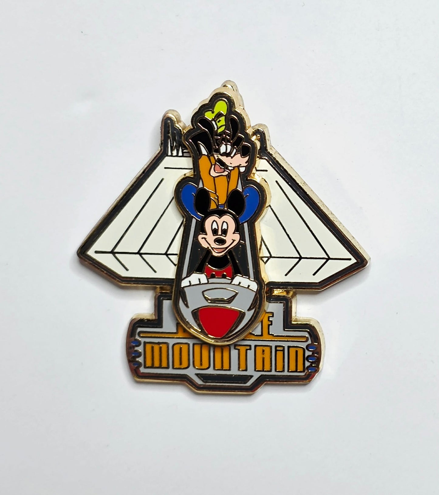 Mickey Mouse and Goofy - Space Mountain