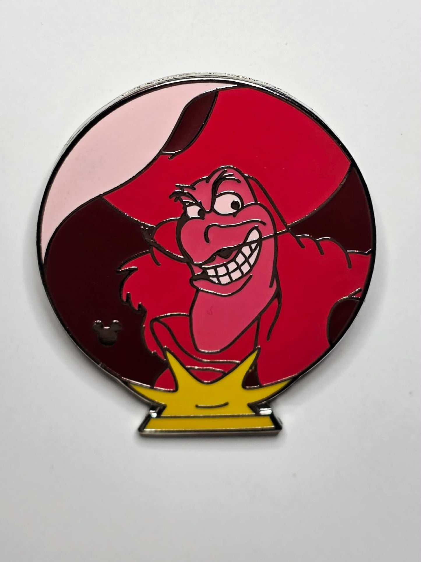 Peter Pan - Captain Hook -  pin from the 2007-2008 Villains Crystal Ball