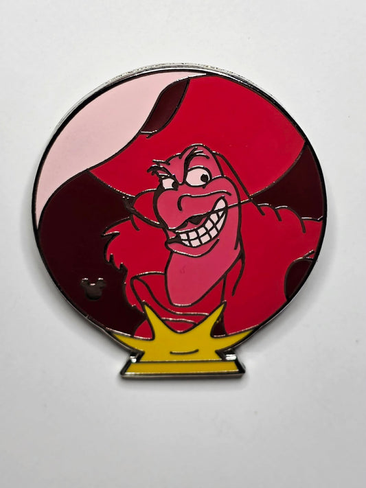 Peter Pan - Captain Hook -  pin from the 2007-2008 Villains Crystal Ball
