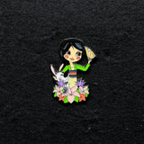 Loungefly - Chibi Princesses - Mulan with Little Brother and Cri-Kee