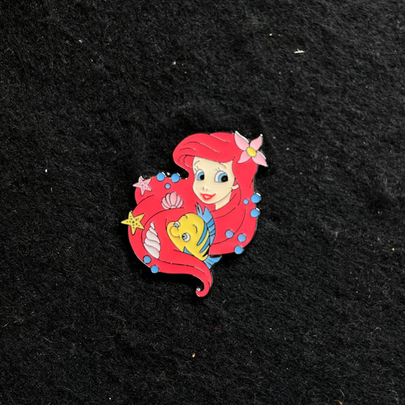 Loungefly - Princesses Flowers in Hair - Ariel with Flounder