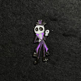 The Nightmare Before Christmas -  Hipster Fashion - Sally & Jack Skellington (2 Pin Set)