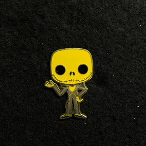 The Nightmare Before Christmas - Jack Skellington - FUNKO POP! PINS (BLACKLIGHT)