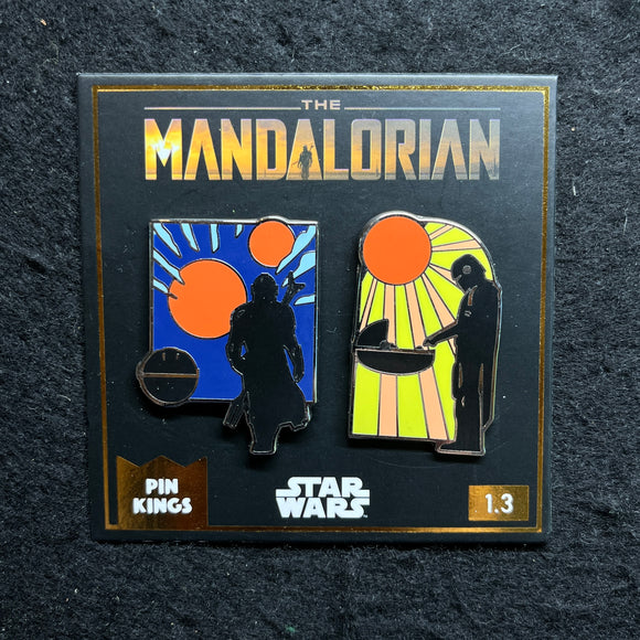 Star Wars The Mandalorian Enamel Pin Badge Set 1.3