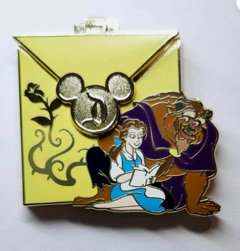Beauty and the Beast - Letter Pin