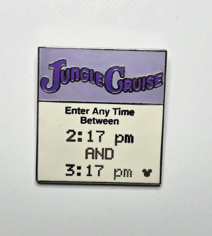 Disney Jungle Book "FastPass Ticket" pin from the Hidden Mickey