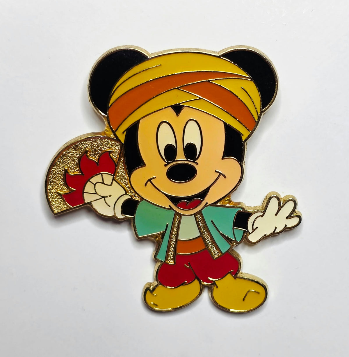 Mickey - holding a fan - Tokyo DisneySea