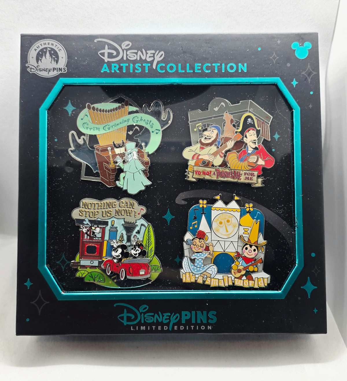 Disney Artist Collection: Musical Moments 4-Pin Box Set - Attractions