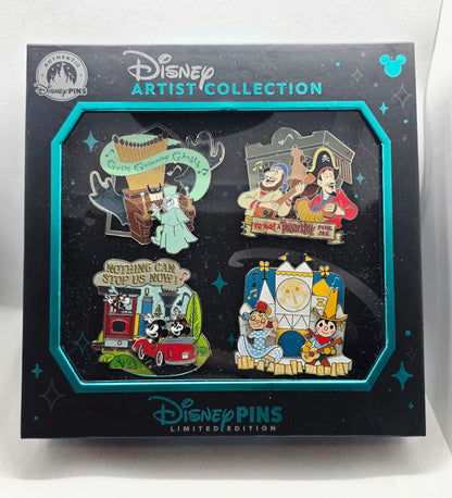 Disney Artist Collection: Musical Moments 4-Pin Box Set - Attractions