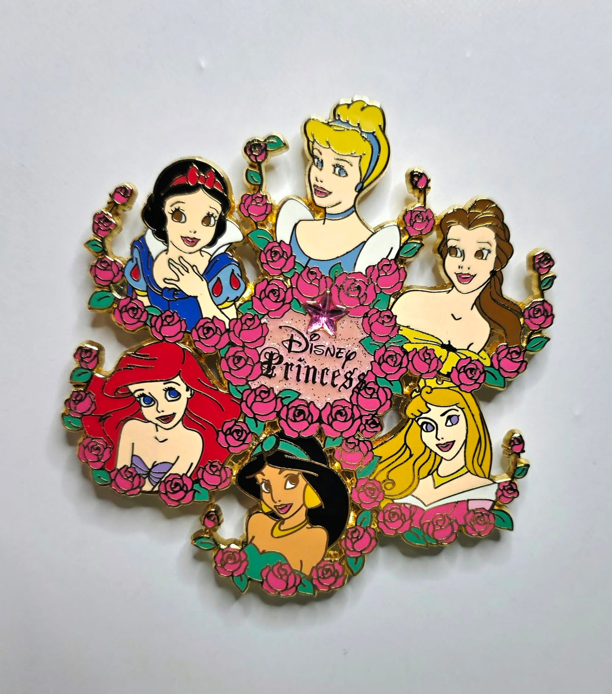 Disney Princess Fantasy Party 2004 - Rose and Jewels - Cinderella, Belle, Aurora, Snow White, Ariel, Jasmine