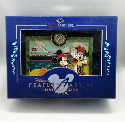 Disney Cruise Line (DCL) Featured Artist "Fun in the Sand" - Mickey and Minnie Mouse