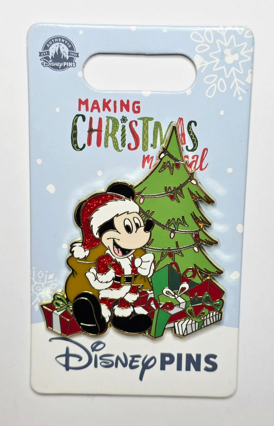 "Making Christmas Magical" Mickey Mouse as Santa