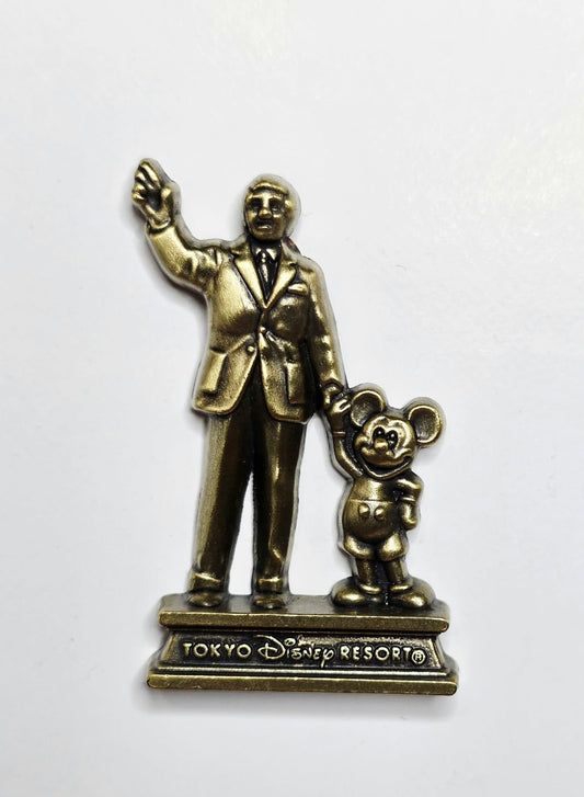 Walt Disney, Mickey - Partners Statue - Tokyo Disneyland Bronze Sculpted Statues series, originally released in November 2015