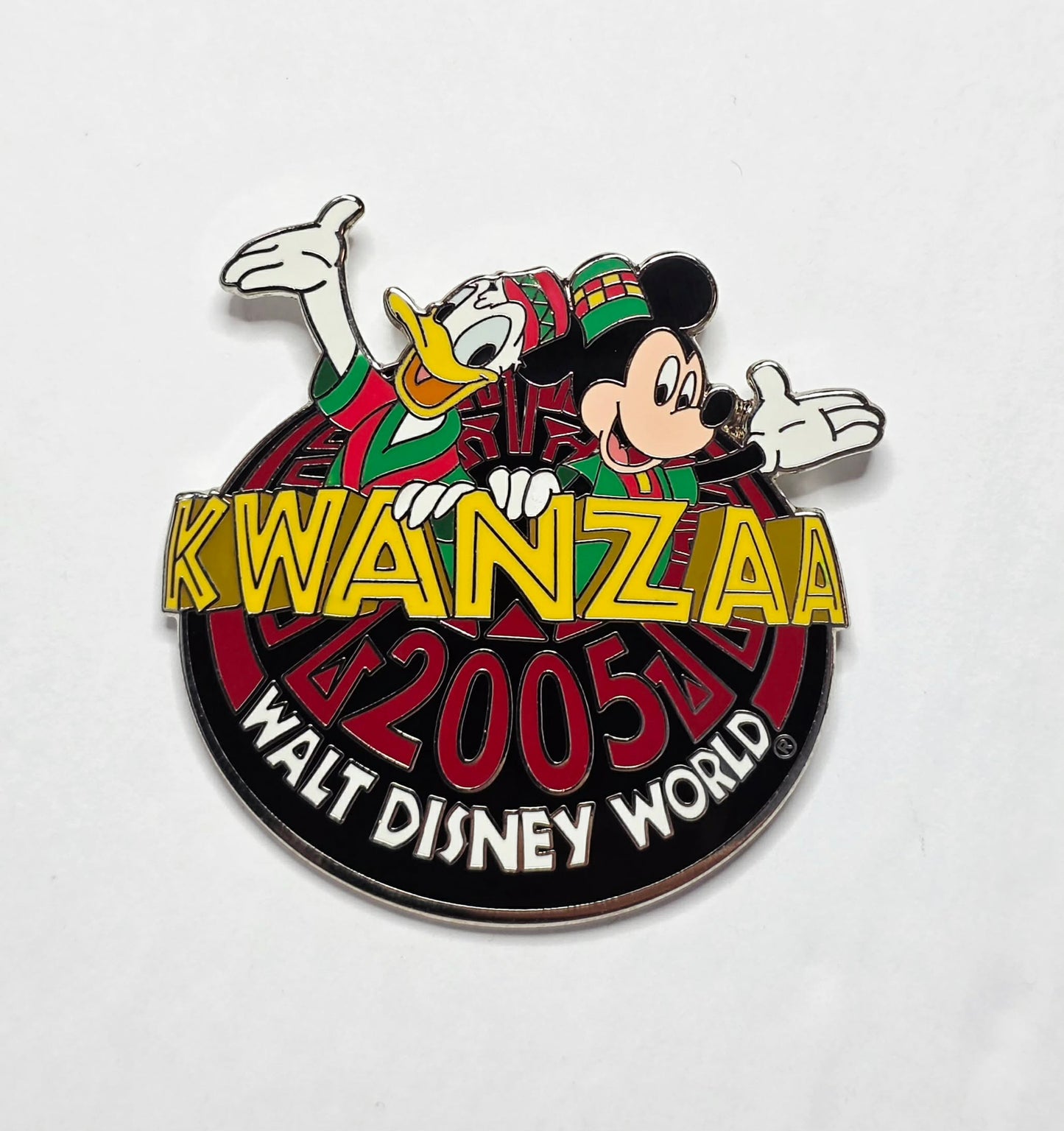 Walt Disney World Kwanzaa 2005 Mickey and Donald