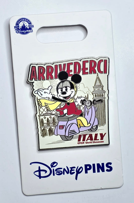 Disney Parks Epcot World Showcase Italy "Arrivederci"