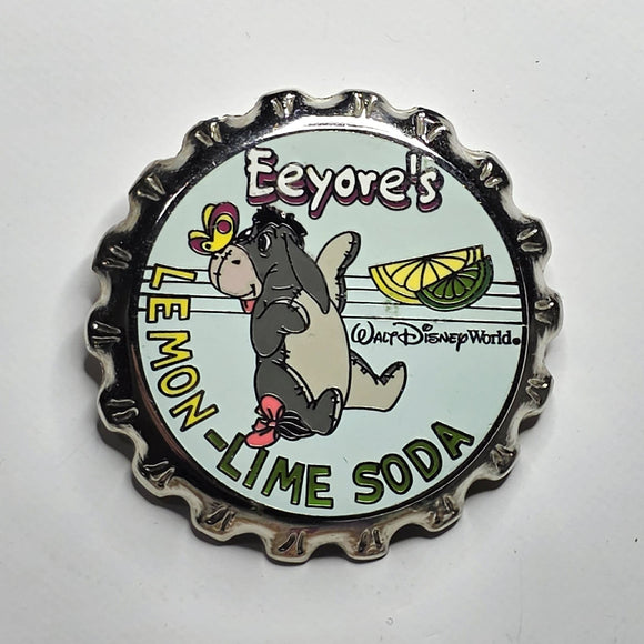 Disney Soda Pop Series Eeyore's Lemon Lime Soda Pin 2003