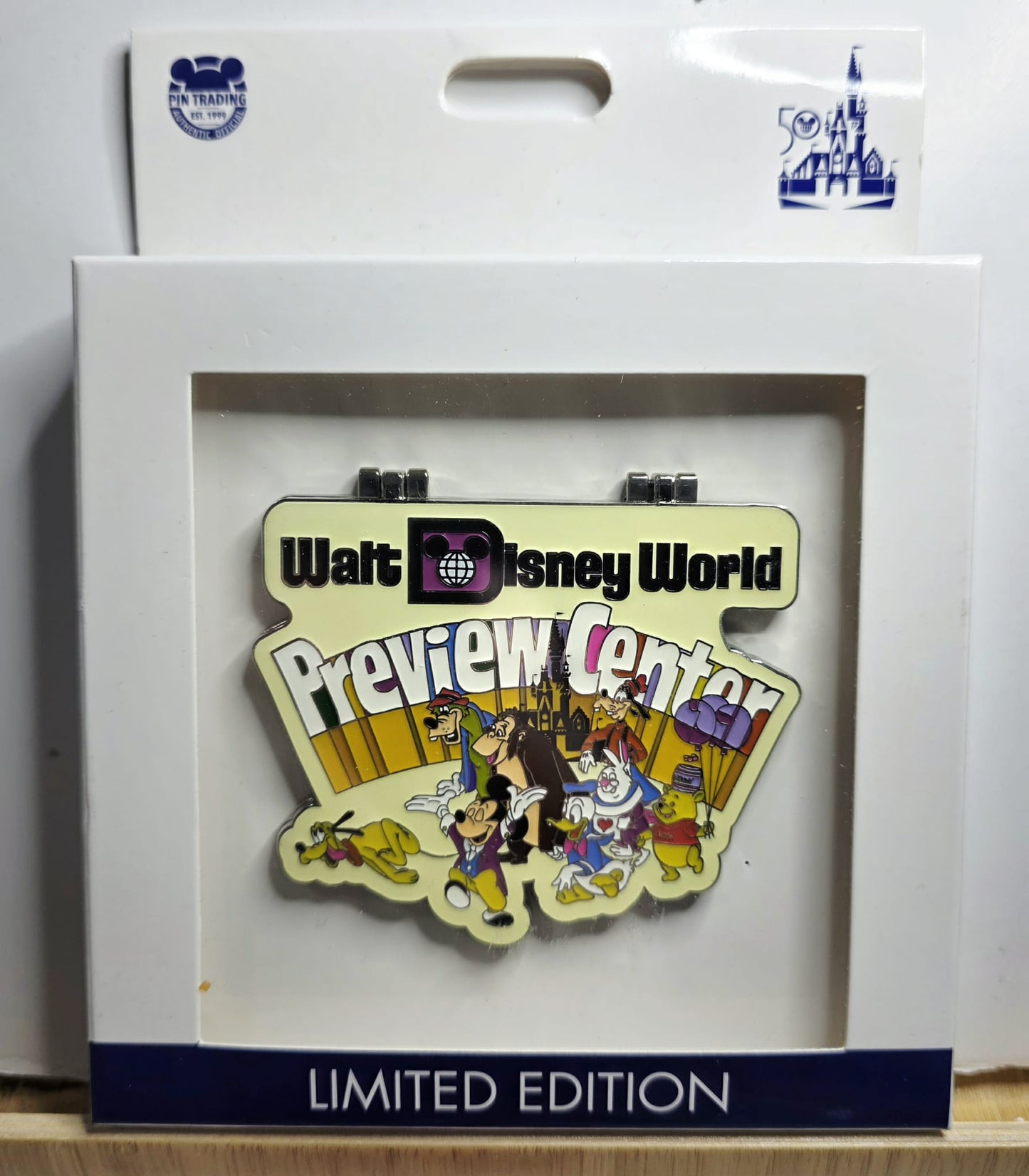 Walt Disney World 50th Anniversary Vault Collection Preview Center Jumbo