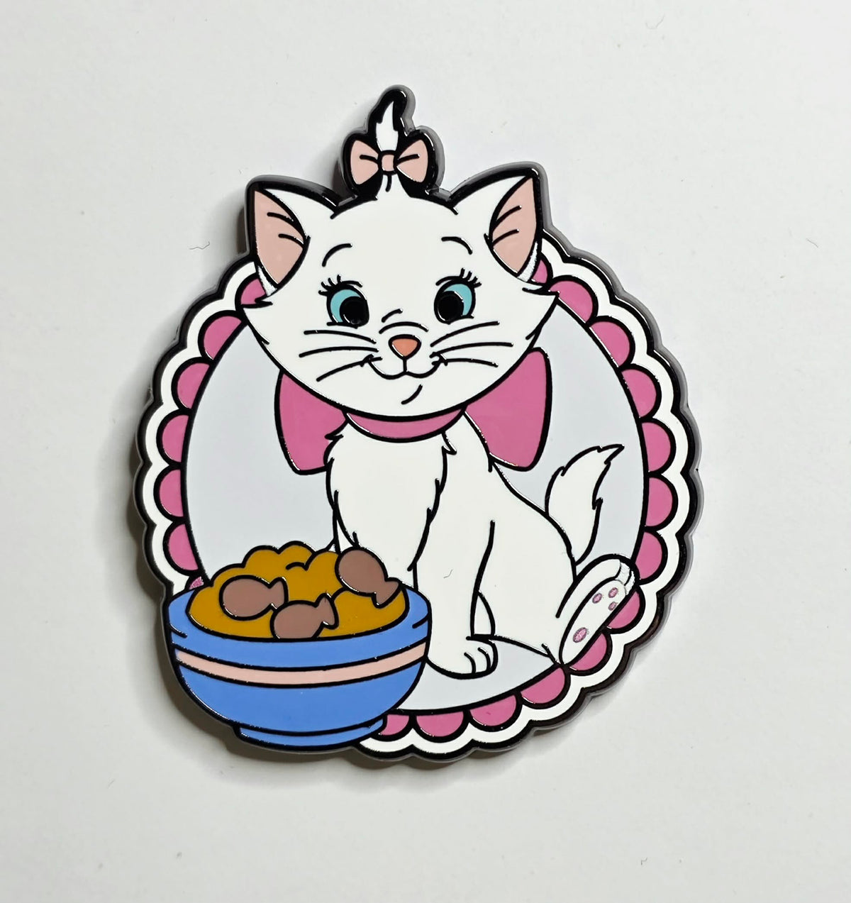 The Aristocats - Marie - blue bowl of food