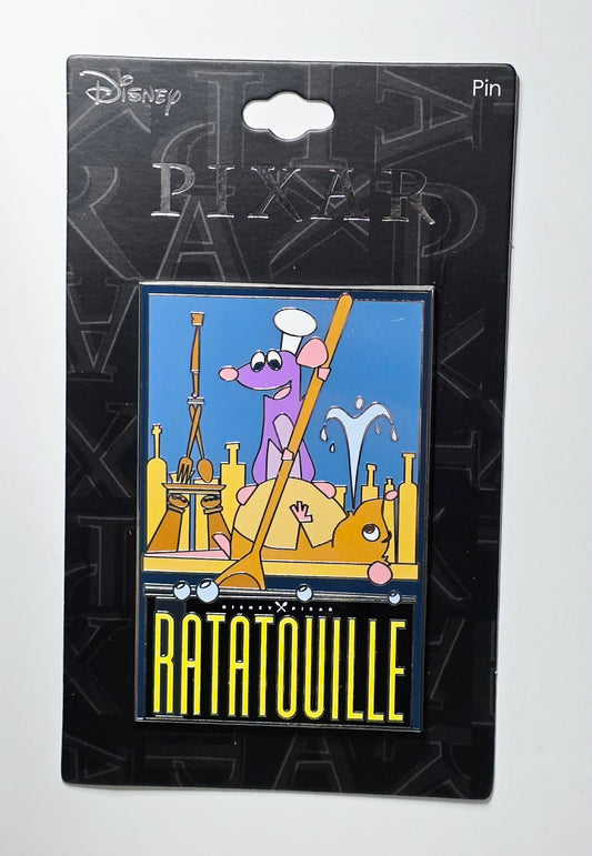 Ratatouille pin featuring Remy and Emile