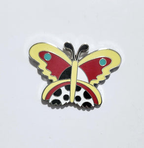 Alice in Wonderland -  Mystery Pin - Queen of Hearts Butterfly