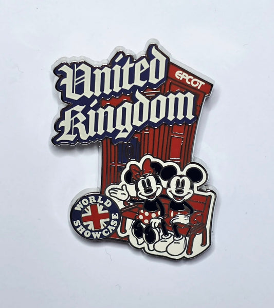 Mickey Mouse and Minnie Mouse - EPCOT World Showcase United Kingdom