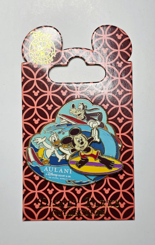 Mickey Mouse and Friends Surfing - Mickey Mouse, Donald Duck, and Goofy surfing