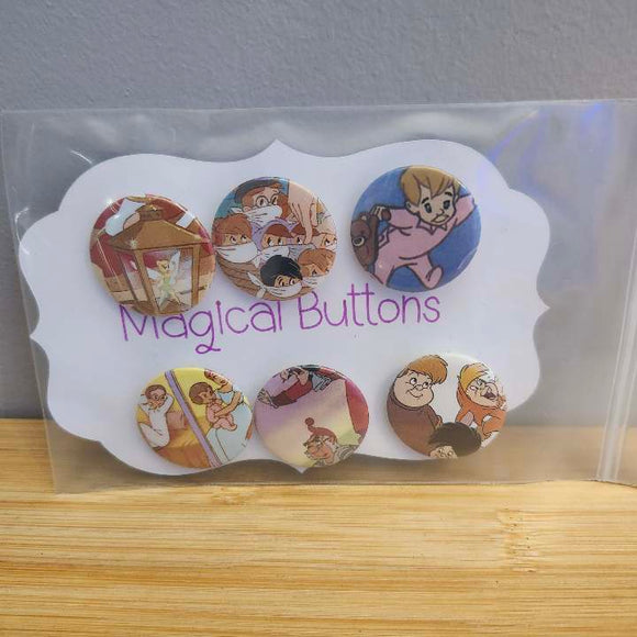 Peter Pan Buttons