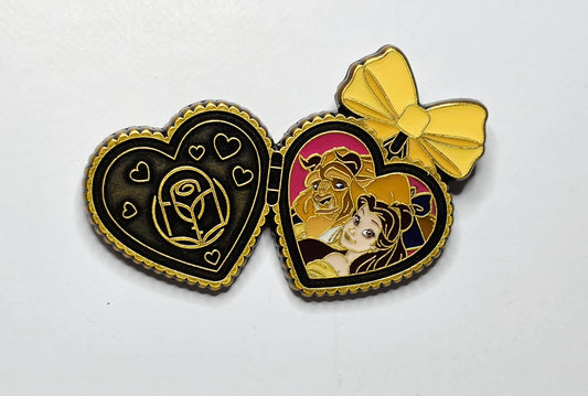 Princess Couple Locket - Belle and Beast