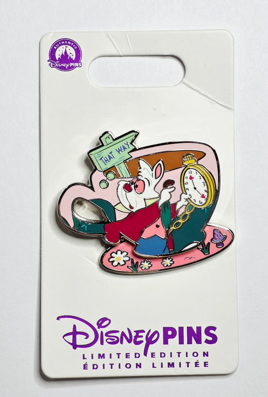 Alice in Wonderland - White Rabit  teacup - Europe Exclusive - LE 500