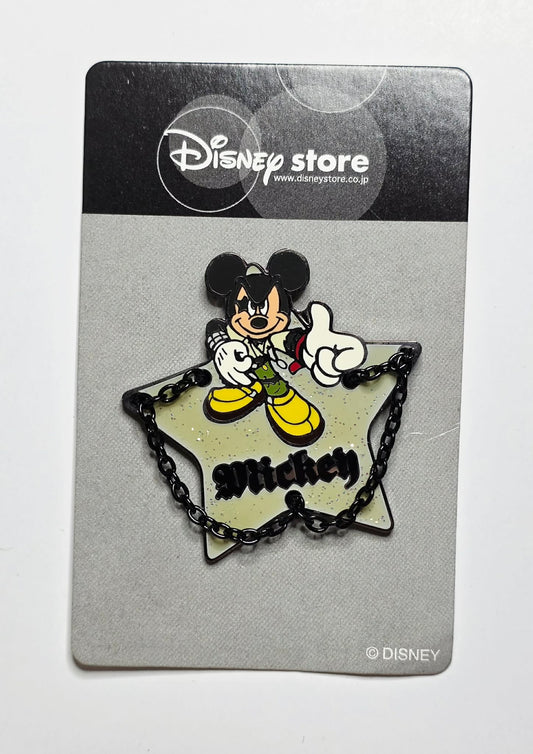 Mickey Mouse Punk Star with Chains - Japan Disney Store