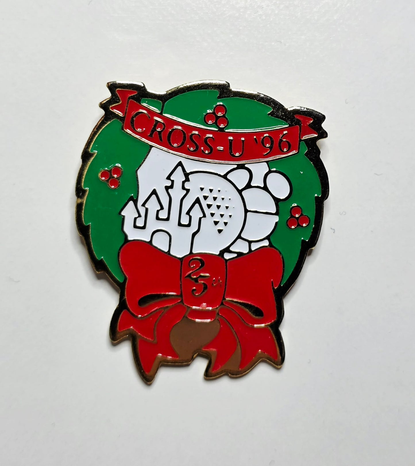 1996 Walt Disney World "Cross-U" Christmas