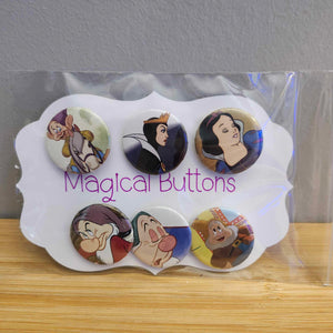 Snow White Buttons