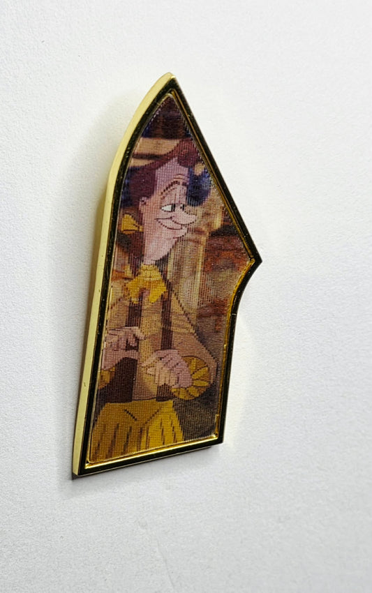Beauty and the Beast - Lumière lenticular portrait