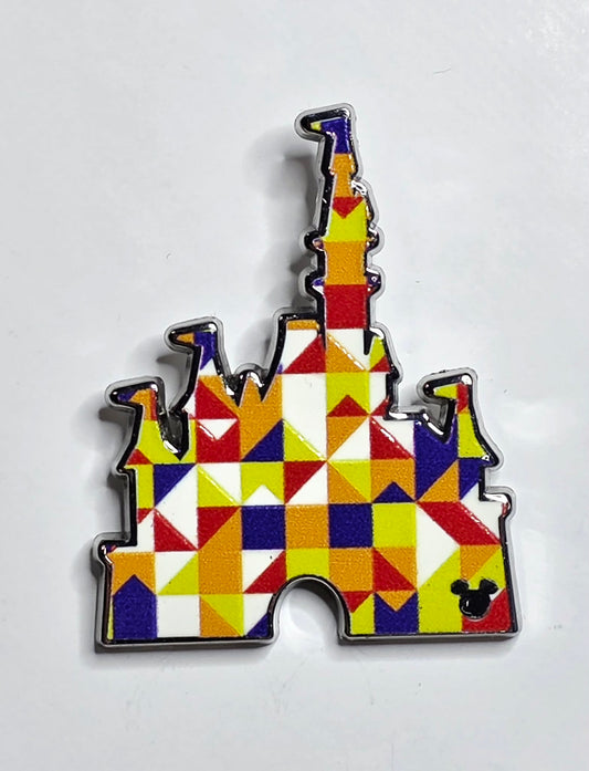 Disney Hidden Mickey Series "Castles" -  Geometric