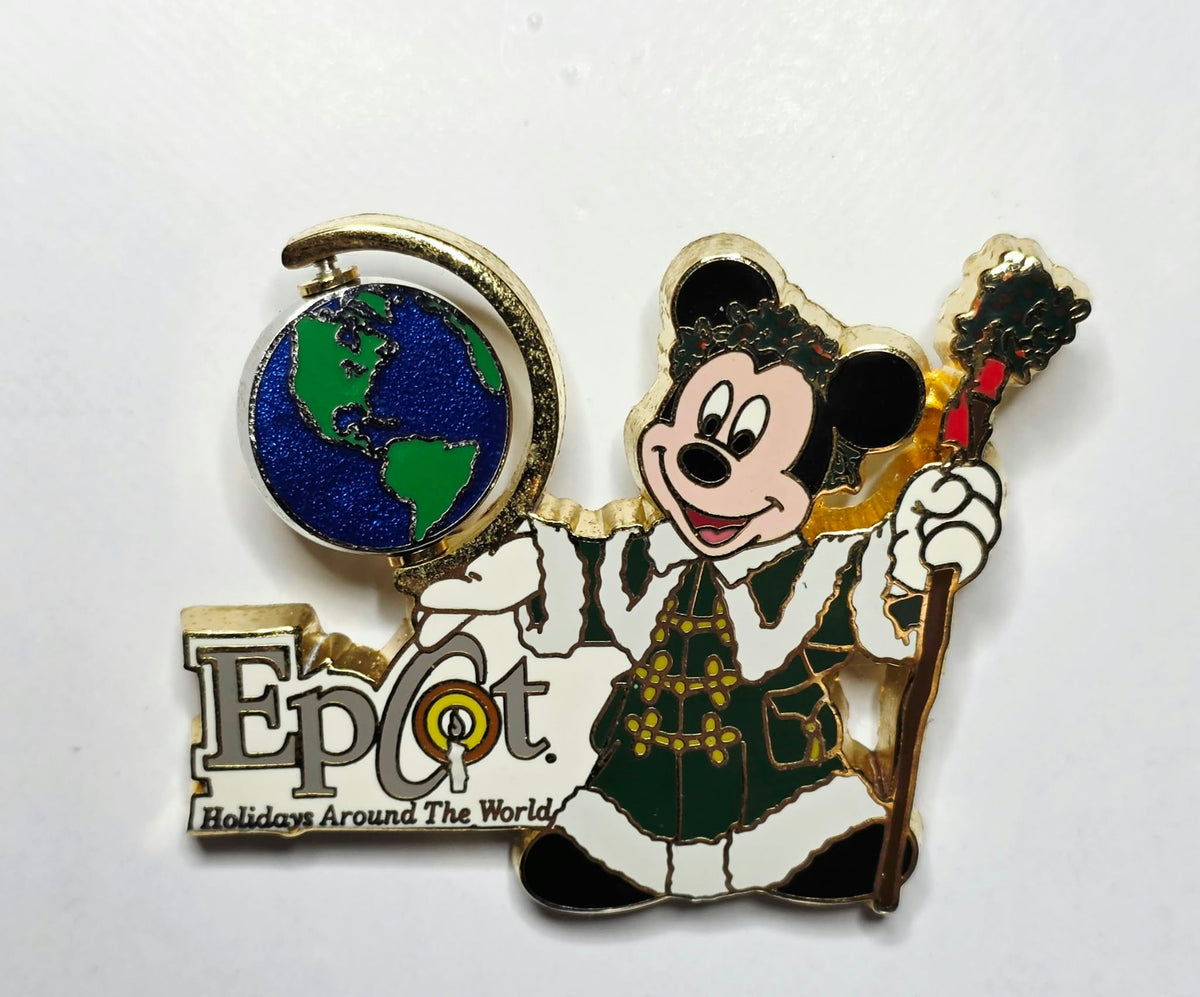 Epcot Holidays Around The World 2005 Mickey Mouse Spinner