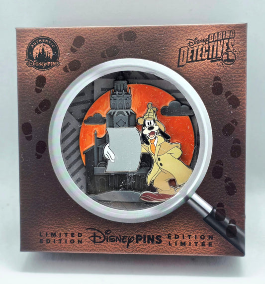 Daring Detectives Goofy Mini Jumbo Pin