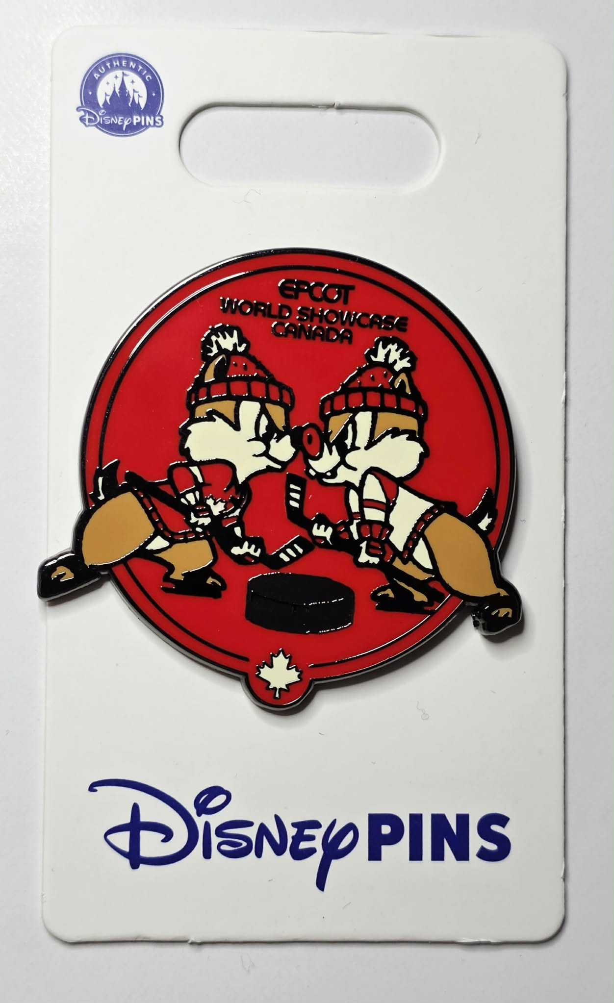 Chip and Dale - hockey for the Canada Pavilion