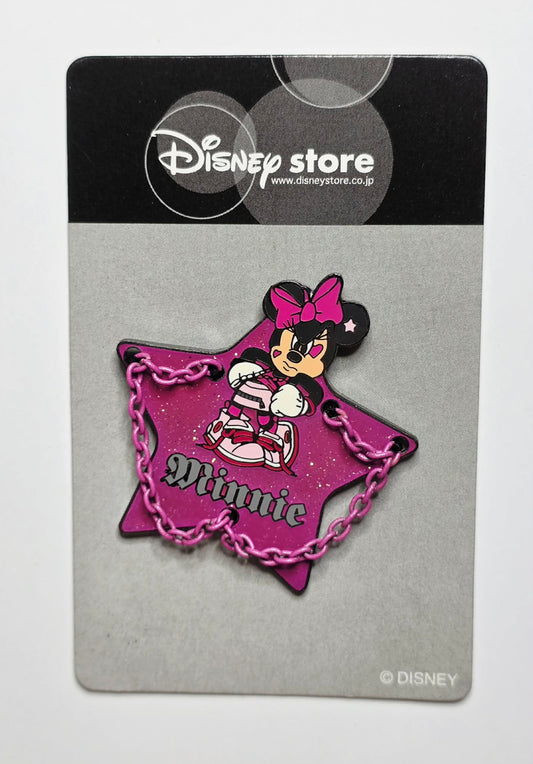 Minnie Mouse Punk Star with Chains - Japan Disney Store