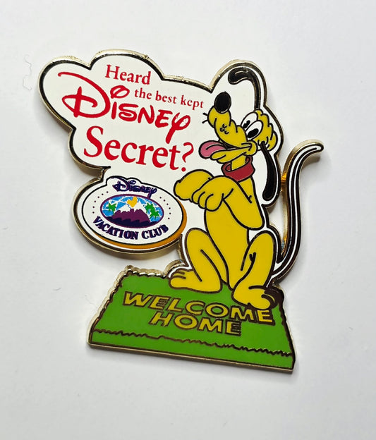 Pluto - Disney Vacation Club "Welcome Home"