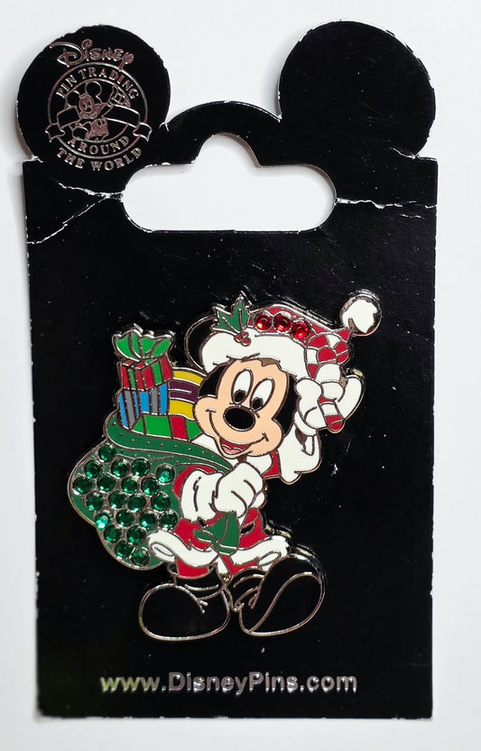 Mickey Santa Claus with Sack of Presents (Jeweled)