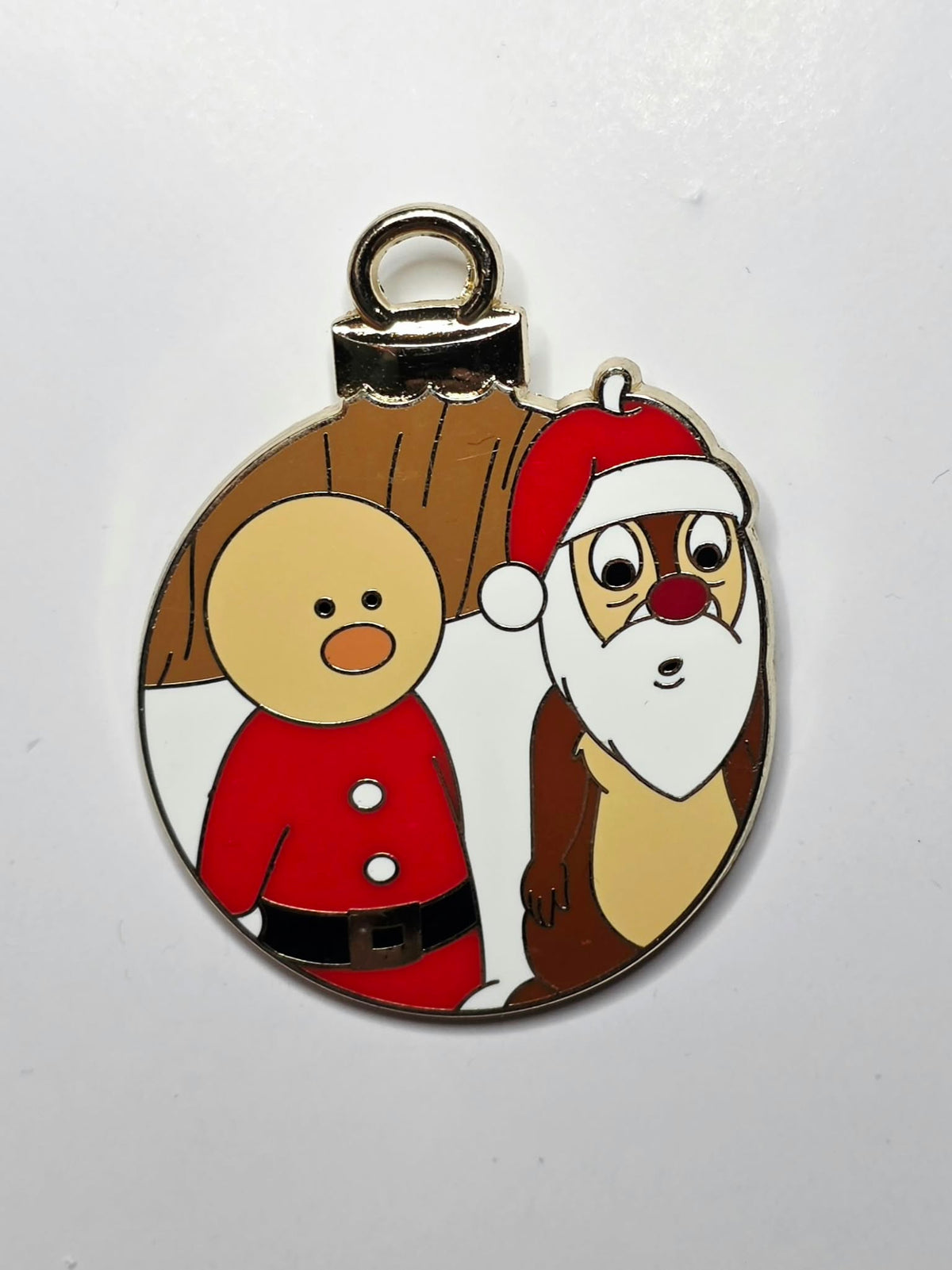 Pluto's Christmas Tree - Dale Disguised as a Santa Candle