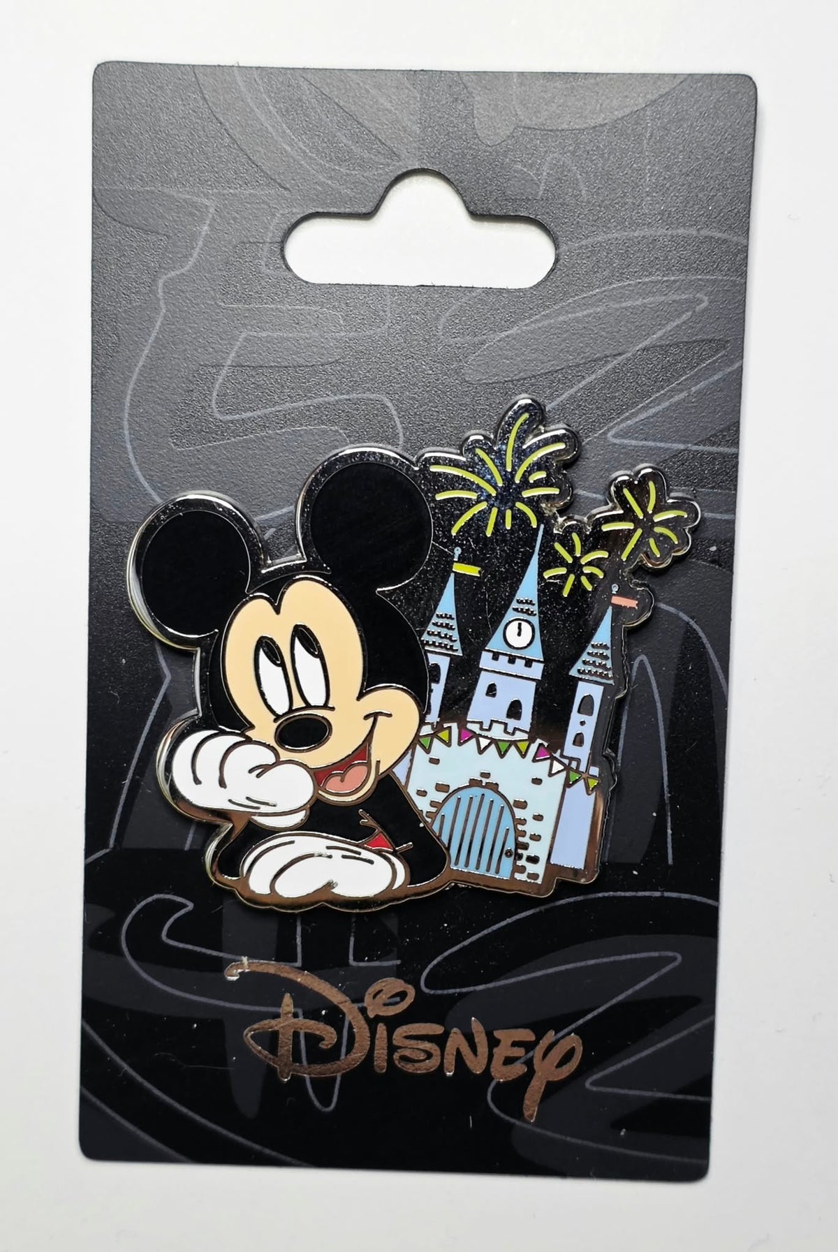 Mickey with Castle and Fireworks