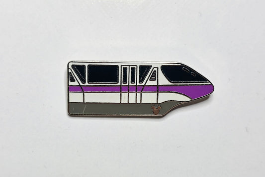 Walt Disney World Purple Monorail - Hidden Mickey or Cast Lanyard